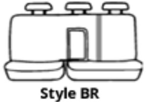 Protect Your Seats with Custom Fit Honda Ridgeline SeatSaver Seat Cover | Charcoal Black Polycotton