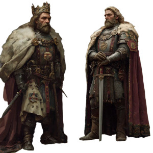 Charles The Iv Vinyl Car Decal Sticker – Waterproof & UV-Resistant 3.4133333333333336"