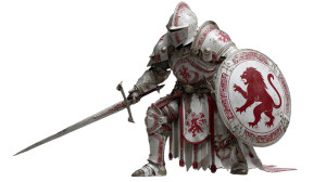 Sacred Realm Guardian Vinyl Car Decal Sticker – Waterproof & UV-Resistant 2.72"