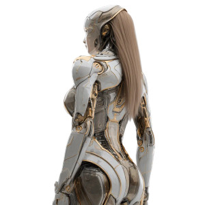 Female Android Robot Vinyl Car Decal Sticker – Waterproof & UV-Resistant 6.826666666666667" Female Android Robot Vinyl Car Decal Sticker – Waterproof & UV-Resistant 6.826666666666667"