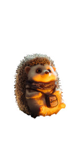 Thoughtful Hedgehog Vinyl Car Decal Sticker – Waterproof & UV-Resistant 9.706666666666667" Thoughtful Hedgehog Vinyl Car Decal Sticker – Waterproof & UV-Resistant 9.706666666666667"