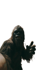 Bigfoot Vlogging V2 Vinyl Car Decal Sticker – Waterproof & UV-Resistant 9.706666666666667"