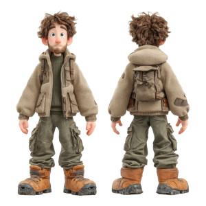 Elias The Explorer Vinyl Car Decal Sticker – Waterproof & UV-Resistant 6.826666666666667"