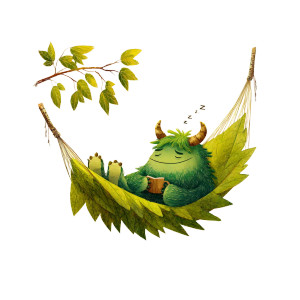 Hammock Beast Vinyl Car Decal Sticker – Waterproof & UV-Resistant 3.4133333333333336"