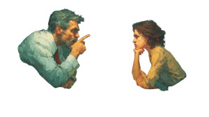 Workplace Confrontation Vinyl Car Decal Sticker – Waterproof & UV-Resistant 2.72"