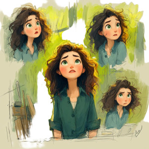 Pixar Spanish Woman Vinyl Car Decal Sticker – Waterproof & UV-Resistant 3.4133333333333336"