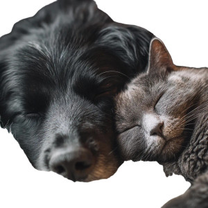 Sleeping Pets Vinyl Car Decal Sticker – Waterproof & UV-Resistant 3.4133333333333336"