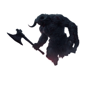 Minotaur Warrior V26 Vinyl Car Decal Sticker – Waterproof & UV-Resistant 3.4133333333333336"