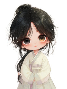 Chibi Korean Boy V2 Vinyl Car Decal Sticker – Waterproof & UV-Resistant 4.1066666666666665"