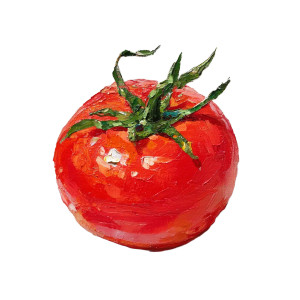 Red Tomato V3 Vinyl Car Decal Sticker – Waterproof & UV-Resistant 3.4133333333333336"