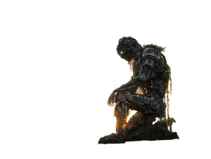 Giant Transforming Robot Vinyl Car Decal Sticker – Waterproof & UV-Resistant 6.1866666666666665"