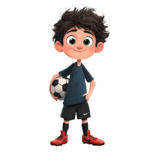 Soccer Birthday Boy Vinyl Car Decal Sticker – Waterproof & UV-Resistant 3.4133333333333336"