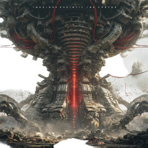 Biomechanical Engine Vinyl Car Decal Sticker – Waterproof & UV-Resistant 6.826666666666667"