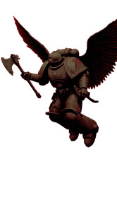 Red Space Marine V2 Vinyl Car Decal Sticker – Waterproof & UV-Resistant 4.906666666666666"
