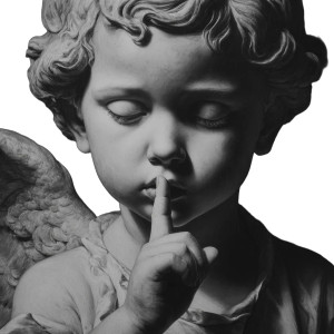 Silent Cherub Portrait Vinyl Car Decal Sticker – Waterproof & UV-Resistant 3.4133333333333336" Silent Cherub Portrait Vinyl Car Decal Sticker – Waterproof & UV-Resistant 3.4133333333333336"