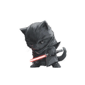 Sith Kitten Vinyl Car Decal Sticker – Waterproof & UV-Resistant 6.826666666666667" Sith Kitten Vinyl Car Decal Sticker – Waterproof & UV-Resistant 6.826666666666667"