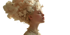 Dreamy Surreal Woman Vinyl Car Decal Sticker – Waterproof & UV-Resistant 5.12" Dreamy Surreal Woman Vinyl Car Decal Sticker – Waterproof & UV-Resistant 5.12"