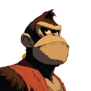 Donkey Kong 2030 Vinyl Car Decal Sticker – Waterproof & UV-Resistant 6.826666666666667"