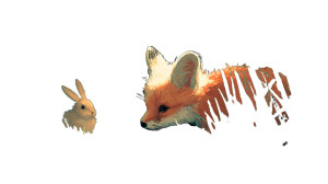 Rabbit And Fox Vinyl Car Decal Sticker – Waterproof & UV-Resistant 5.4 Rabbit And Fox Vinyl Car Decal Sticker – Waterproof & UV-Resistant 5.4