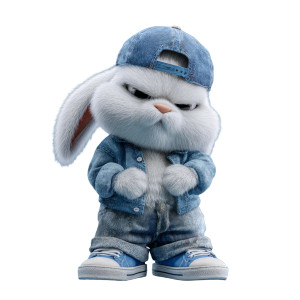 Stylish Bunny V5 Vinyl Car Decal Sticker – Waterproof & UV-Resistant 3.4133333333333336" Stylish Bunny V5 Vinyl Car Decal Sticker – Waterproof & UV-Resistant 3.4133333333333336"