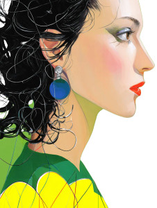Dramatic Greek Woman Vinyl Car Decal Sticker – Waterproof & UV-Resistant 4.1066666666666665"