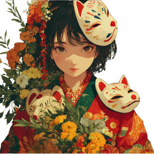 Kimono Girl Illustration Vinyl Car Decal Sticker – Waterproof & UV-Resistant 6.826666666666667" Kimono Girl Illustration Vinyl Car Decal Sticker – Waterproof & UV-Resistant 6.826666666666667"