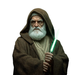 Jedi Ayatollah Vinyl Car Decal Sticker – Waterproof & UV-Resistant 3.4133333333333336" Jedi Ayatollah Vinyl Car Decal Sticker – Waterproof & UV-Resistant 3.4133333333333336"