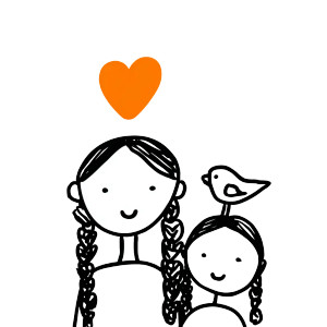 Mother And Daughter V108 Vinyl Car Decal Sticker – Waterproof & UV-Resistant 3.4133333333333336" Mother And Daughter V108 Vinyl Car Decal Sticker – Waterproof & UV-Resistant 3.4133333333333336"