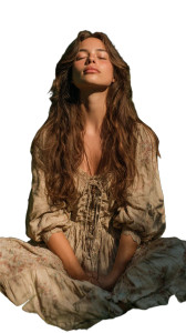 Boho Meditation Beauty Vinyl Car Decal Sticker – Waterproof & UV-Resistant 4.8533333333333335"