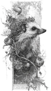 Hedgehog Portrait Vinyl Car Decal Sticker – Waterproof & UV-Resistant 4.8533333333333335" Hedgehog Portrait Vinyl Car Decal Sticker – Waterproof & UV-Resistant 4.8533333333333335"