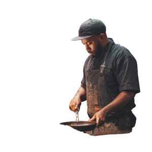 Chef In Kitchen V2 Vinyl Car Decal Sticker – Waterproof & UV-Resistant 3.4133333333333336"