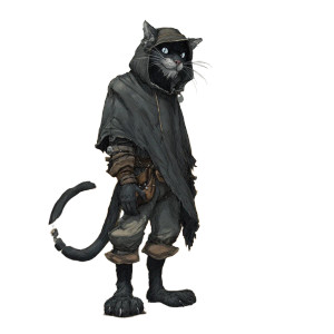 Tabaxi Rogue Art Vinyl Car Decal Sticker – Waterproof & UV-Resistant 3.4133333333333336" Tabaxi Rogue Art Vinyl Car Decal Sticker – Waterproof & UV-Resistant 3.4133333333333336"