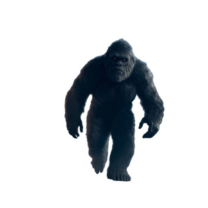 Bigfoot Charge Vinyl Car Decal Sticker – Waterproof & UV-Resistant 3.4133333333333336"