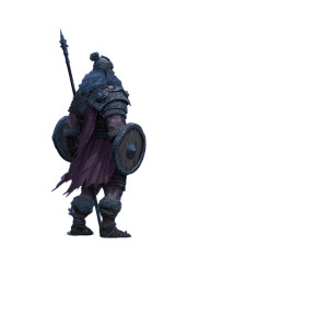 Grizzled Warrior V4 Vinyl Car Decal Sticker – Waterproof & UV-Resistant 3.4133333333333336"