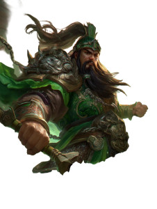 Guan Yu General Vinyl Car Decal Sticker – Waterproof & UV-Resistant 4.1066666666666665"