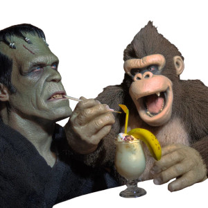 Frankenstein'S Monster Treat Vinyl Car Decal Sticker – Waterproof & UV-Resistant 3.4133333333333336"