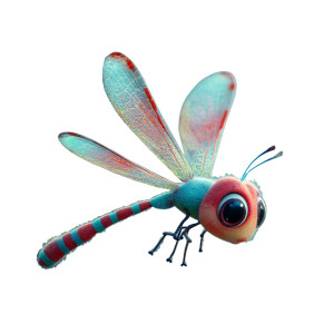 Whimsical Cartoon Dragonfly Vinyl Car Decal Sticker – Waterproof & UV-Resistant 3.4133333333333336" Whimsical Cartoon Dragonfly Vinyl Car Decal Sticker – Waterproof & UV-Resistant 3.4133333333333336"