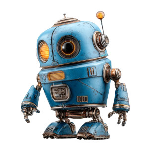 Blue Robot V2 Vinyl Car Decal Sticker – Waterproof & UV-Resistant 3.4133333333333336" Blue Robot V2 Vinyl Car Decal Sticker – Waterproof & UV-Resistant 3.4133333333333336"