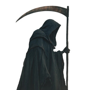 Grim Reaper V70 Vinyl Car Decal Sticker – Waterproof & UV-Resistant 6.826666666666667"