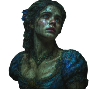 Gothic Cinderella Vinyl Car Decal Sticker – Waterproof & UV-Resistant 3.4133333333333336"