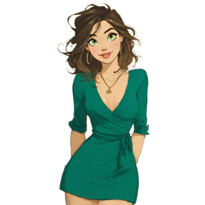 Beautiful Marvel Woman Vinyl Car Decal Sticker – Waterproof & UV-Resistant 6.826666666666667"