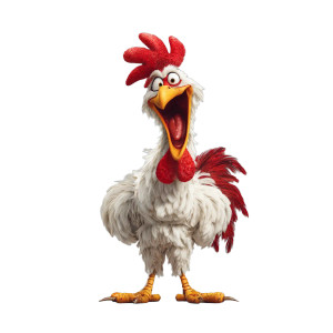 Loud Cartoon Rooster V2 Vinyl Car Decal Sticker – Waterproof & UV-Resistant 3.4133333333333336" Loud Cartoon Rooster V2 Vinyl Car Decal Sticker – Waterproof & UV-Resistant 3.4133333333333336"