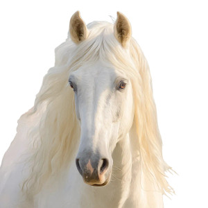 Regal White Horse V2 Vinyl Car Decal Sticker – Waterproof & UV-Resistant 3.4133333333333336" Regal White Horse V2 Vinyl Car Decal Sticker – Waterproof & UV-Resistant 3.4133333333333336"