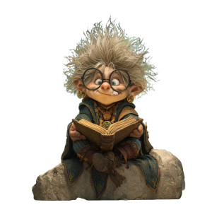 Gnome Wizard V11 Vinyl Car Decal Sticker – Waterproof & UV-Resistant 3.4133333333333336"