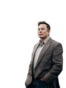 Elon Musk Portrait V7 Vinyl Car Decal Sticker – Waterproof & UV-Resistant 4.1066666666666665"