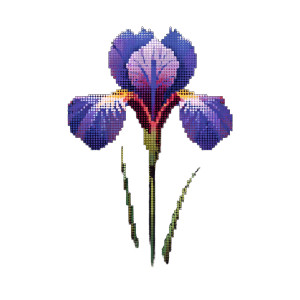Pixel Iris Vinyl Car Decal Sticker – Waterproof & UV-Resistant 6.826666666666667"