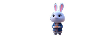 Rabbit With Mooncakes V2 Vinyl Car Decal Sticker – Waterproof & UV-Resistant 2.3466666666666667"