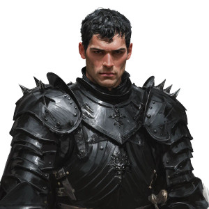 Evil Medieval Warrior Vinyl Car Decal Sticker – Waterproof & UV-Resistant 3.4133333333333336"