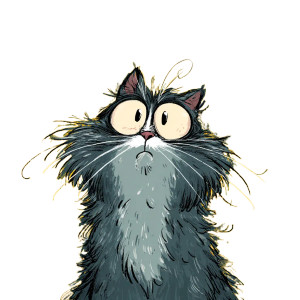 Fluffy Cartoon Cat V4 Vinyl Car Decal Sticker – Waterproof & UV-Resistant 3.4133333333333336" Fluffy Cartoon Cat V4 Vinyl Car Decal Sticker – Waterproof & UV-Resistant 3.4133333333333336"