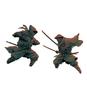 Ninja Fight Vinyl Car Decal Sticker – Waterproof & UV-Resistant 3.4133333333333336"